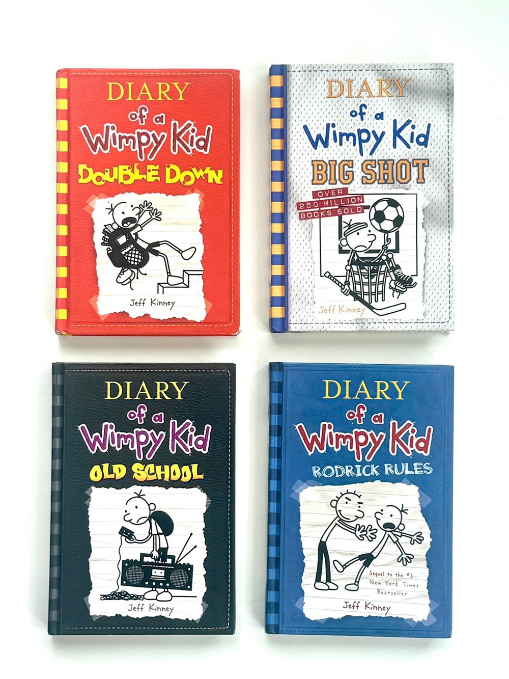 Diary of a Wimpy Kid Hardcover Book Lot